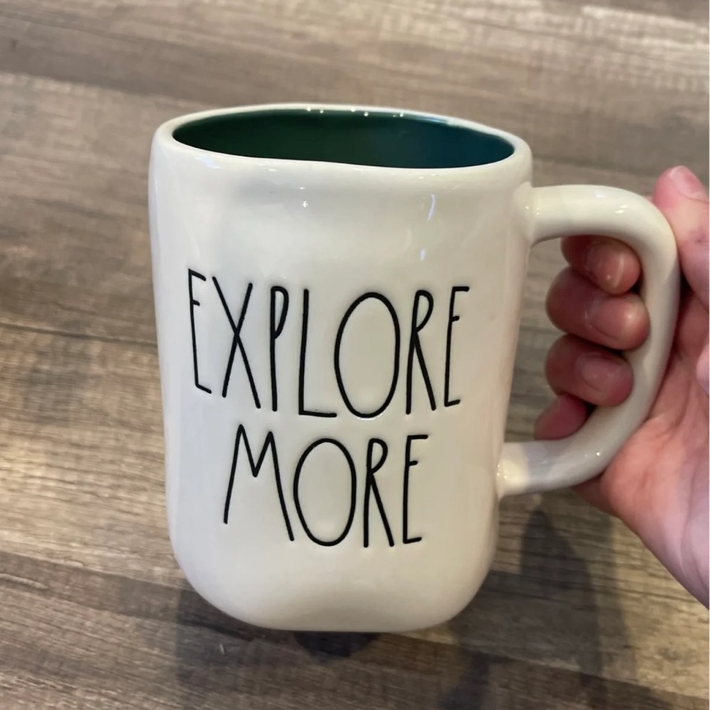 Rae Dunn Explore More Mug With Camper On Back
